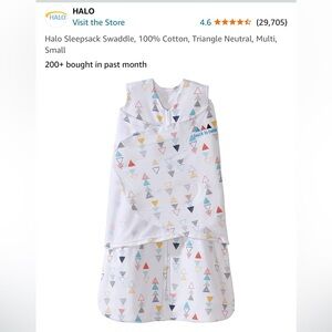 Halo Sleep Swaddle Sack. NIB. Size: 3-6 months. 1.5 TOG